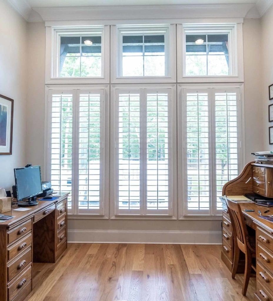 louvered shutters